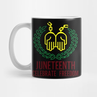 juneteenth celebrate freedom Mug